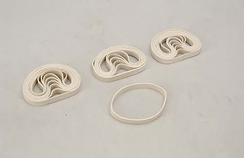 Slec White Rubber Bands - 3" (Pk24) F-SL044