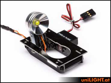UniLight 20mm Drop-Out Spotlight HV, Reverse, 4Wx2 - White