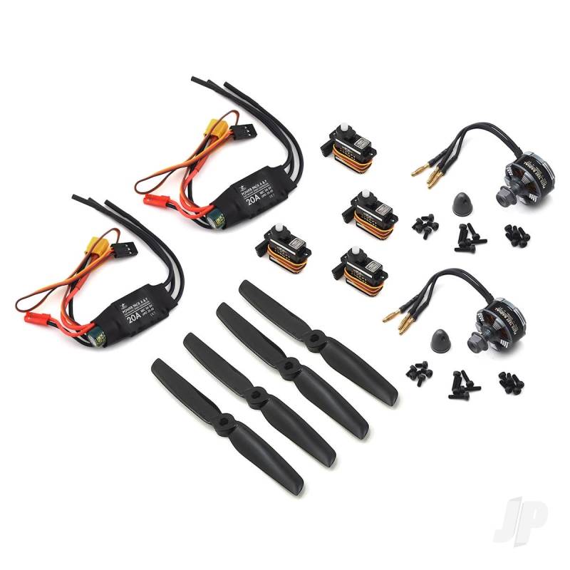 Flite Test Power Pack A Twin - Radials FLT3058