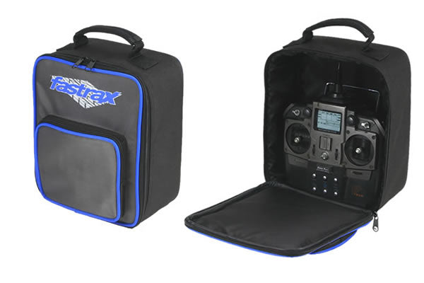 Fastrax Stick Transmitter Carry Bag FAST685 closed and open