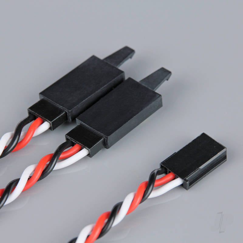 Radient Futaba HD Twisted Y Lead with Clip 300mm RDNAC010245