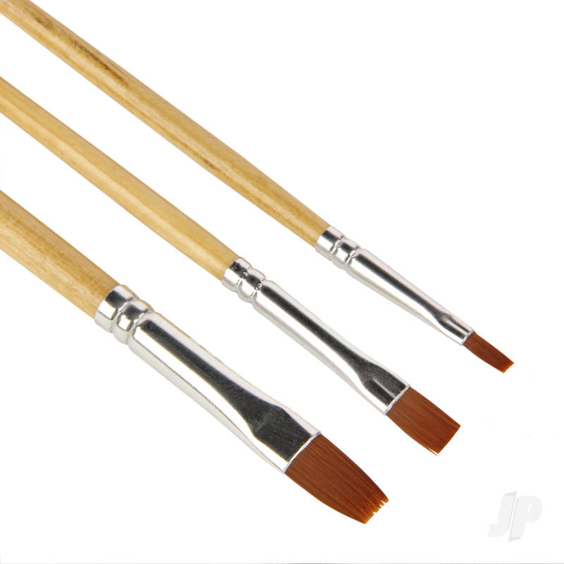 Guild Lane Flat Brush Set (3 pcs) GLDT01104