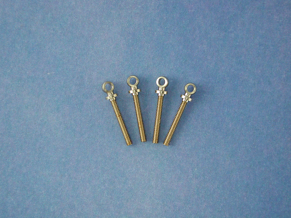 Radio Active Eyebolt M1.4 BallDia.:2.6mm Thread Length :12mm(Pk4) RMA66503