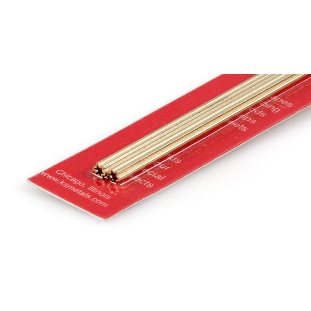 K&S 12in Small Brass Star (2pcs) KNS5088