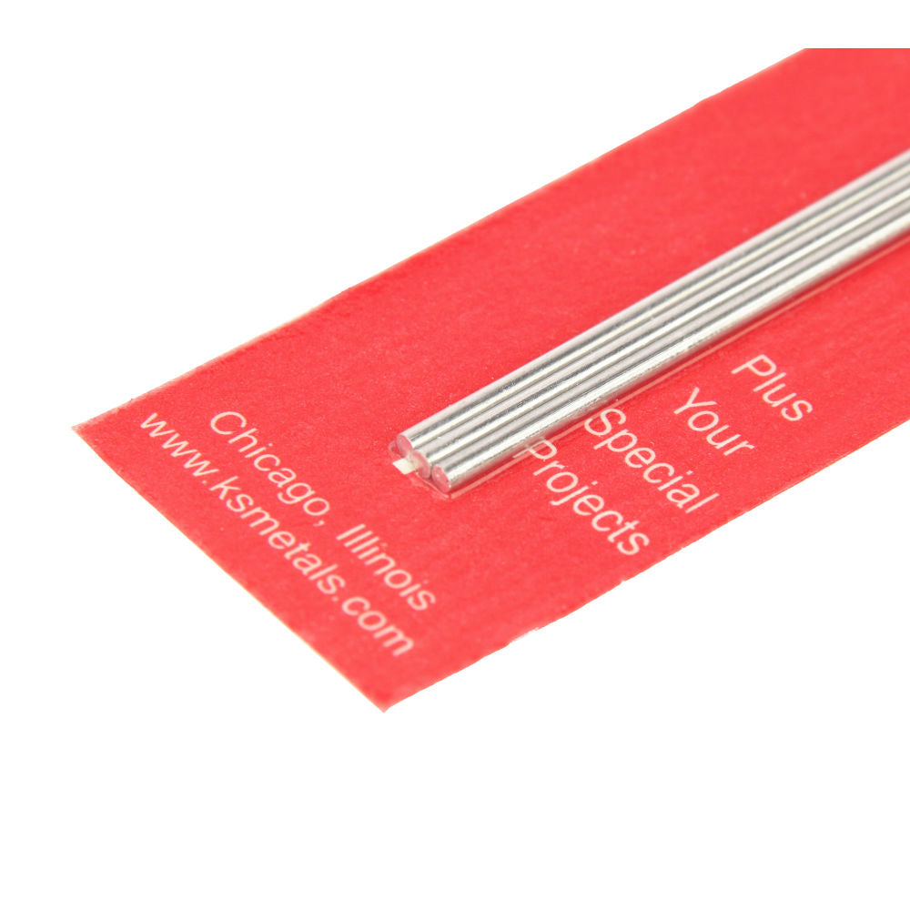 K&S 1/16x12in Solid Aluminium Rod (3pcs) KNS83041