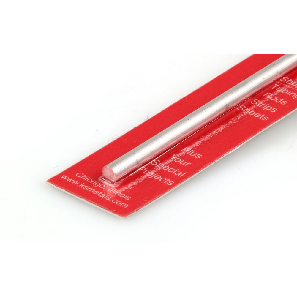 K&S 3/16x12in Solid Aluminium Rod KNS83044