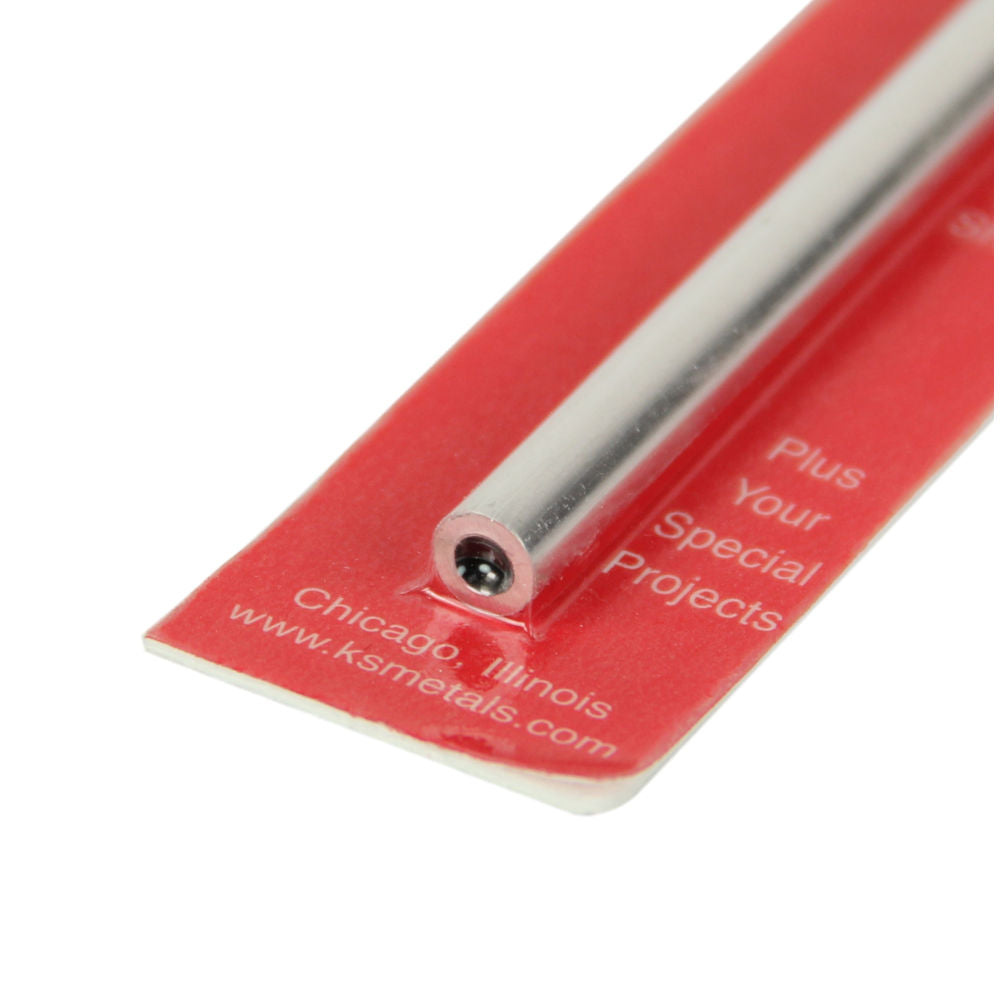 K&S 1/4x12in Round Aluminium Tube .049in Wall KNS83061