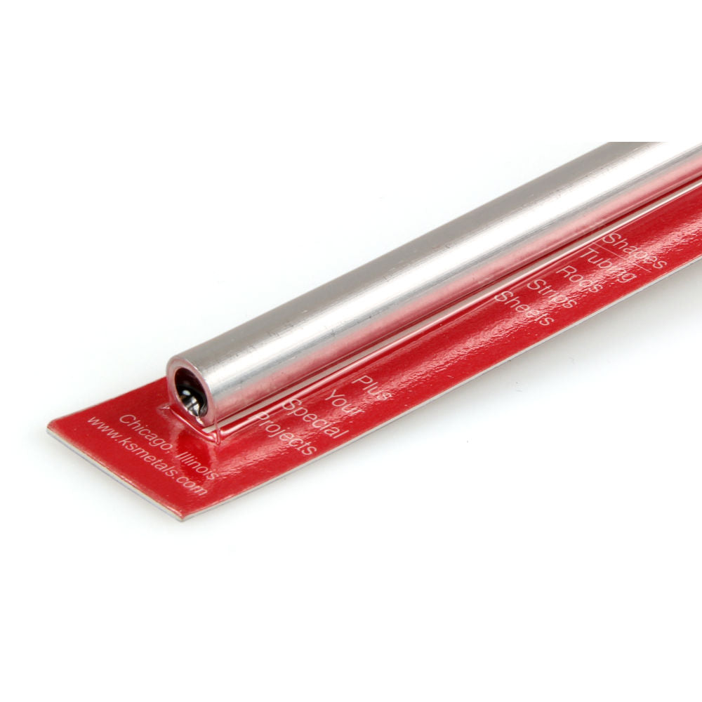 K&S 3/8x12in Round Aluminium Tube .049in Wall KNS83063