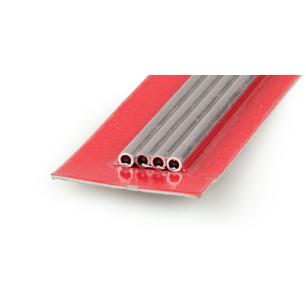 K&S 3x300mm Aluminium Round Tube, .45mm Wall (4pcs) KNS9802