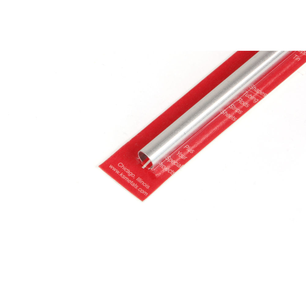 K&S 10x300mm Aluminium Round Tube .45mm Wall KNS9809