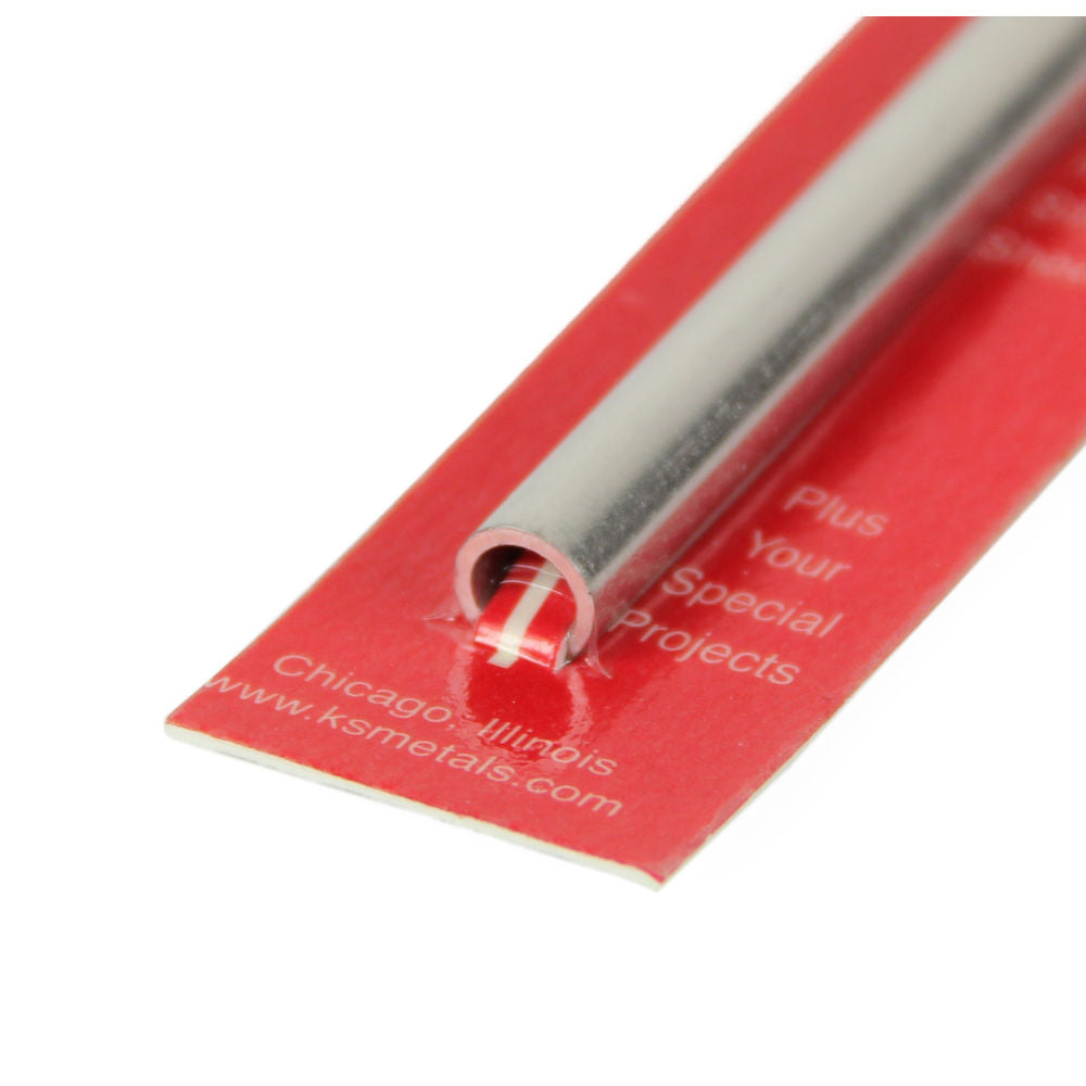 K&S 8x300mm Aluminium Round Tube, .76mm Wall KNS9810