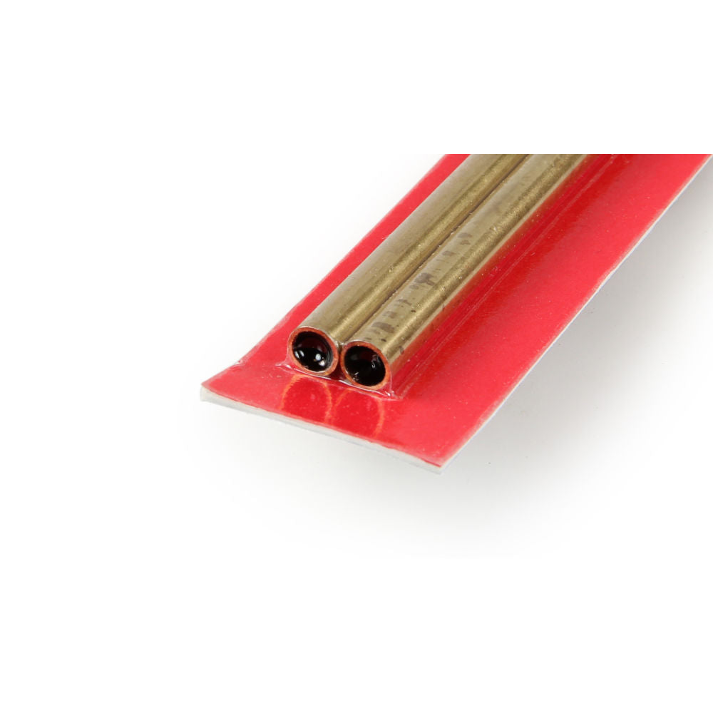 K&S 6x300mm Round Brass Tube, .45mm Wall (2pcs) KNS9824