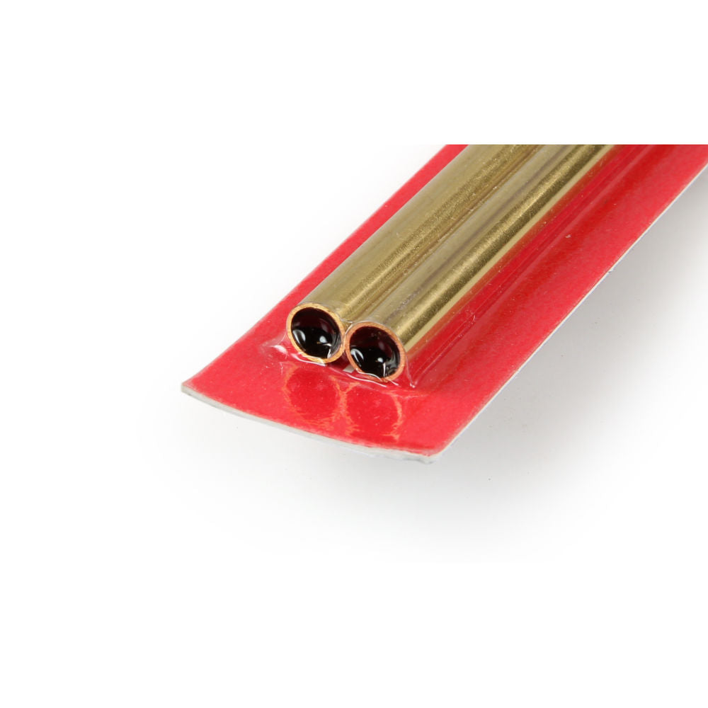 K&S 7x300mm Round Brass Tube, .45mm Wall (2pcs) KNS9825