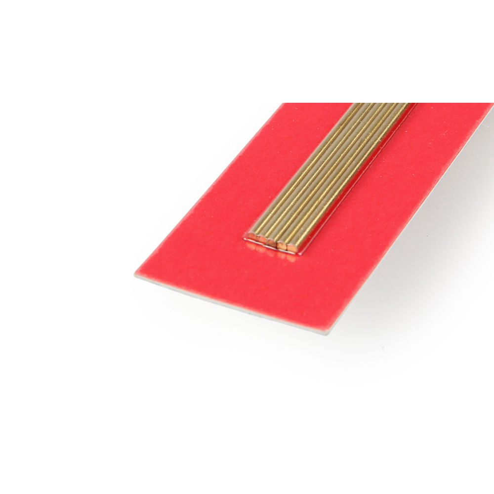 K&S 1.5x300mm Round Brass Rod (5pcs) KNS9862