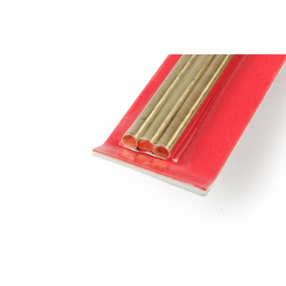 K&S 4x300mm Round Brass Rod (3pcs) KNS9867