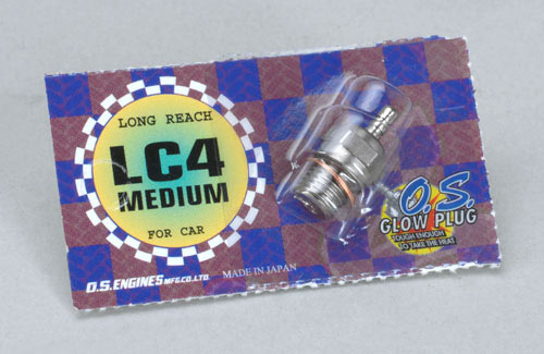 OS Engines Glowplug Type 'LC4'(Medium) L-OS71653400