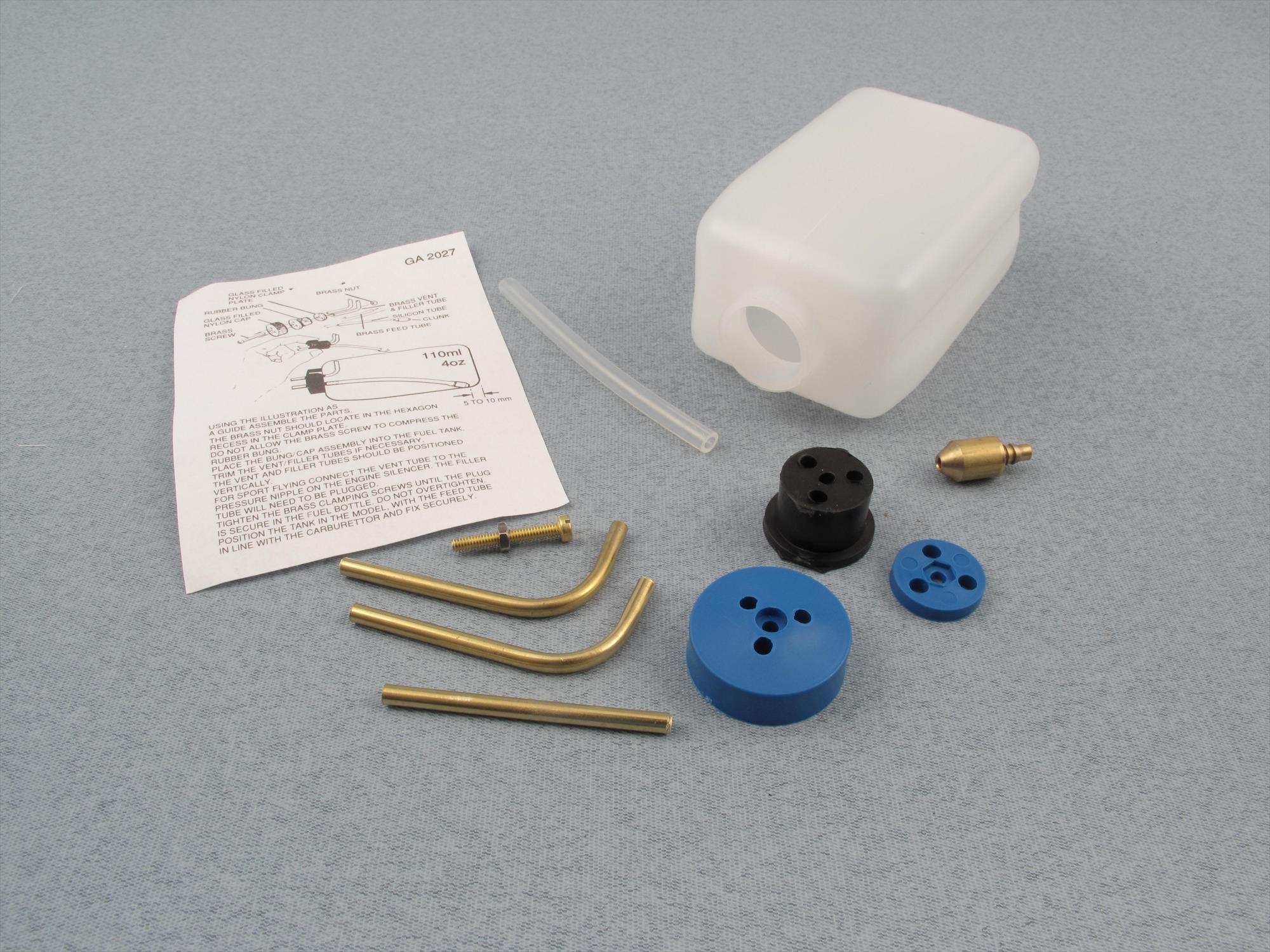 Radio Active Fuel Tank - 110ml/4oz - Dk Blue RGA2027