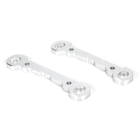 Losi Hinge Pin Braces Front Alum Silver MTXL (2) LOS254030