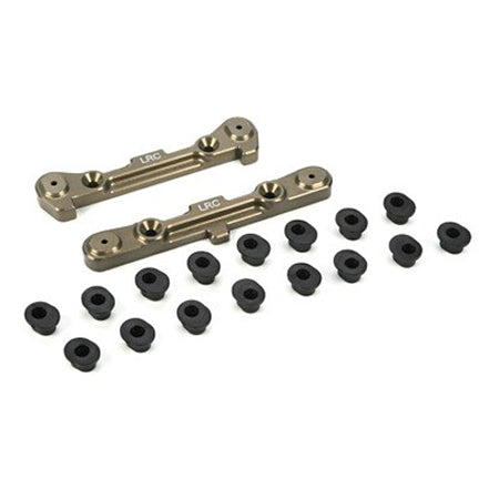 Losi 8ight/8ightT/8ight 2.0/8ight EU Low Roll Centre Adjustable Rear Hinge Pin Brace with Inserts LOSA1759