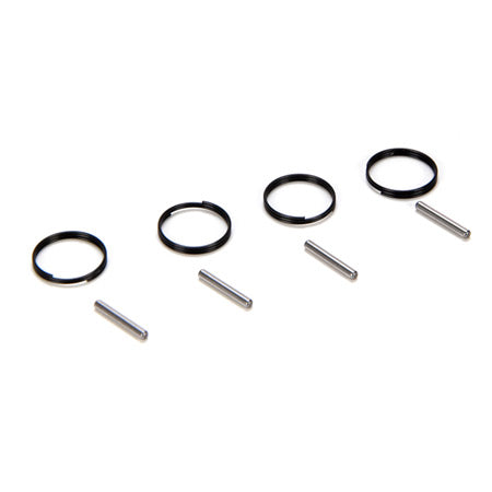 Losi Night Crawler/Competition Crawler CV Pin Retainer Clip & 11mm Pins HD LOSA3199