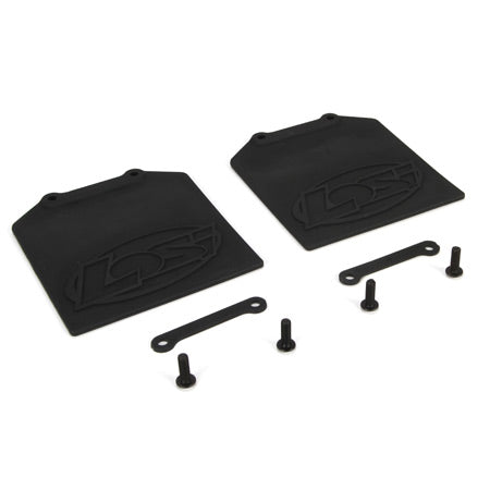 Losi 5ive-T Mud Flap & Retainer Set (2) LOSB2581