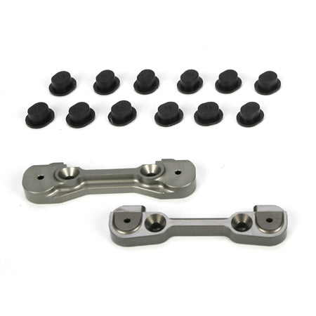 Losi Ten Adjustable Front Hinge Pin Holder Set LOSB4112