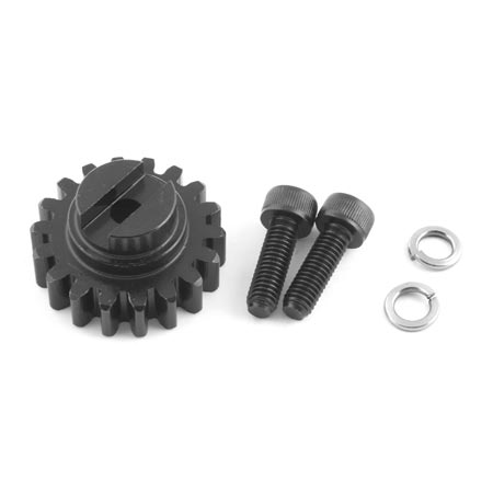 Losi 5ive-T/Mini WRC 18T Pinion Gear, 1.5M with Hardware LOSB5046
