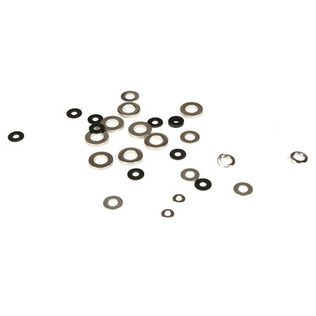 Losi 5ive-T/Mini WRC Washer Assortment 6 sizes (27) LOSB6535