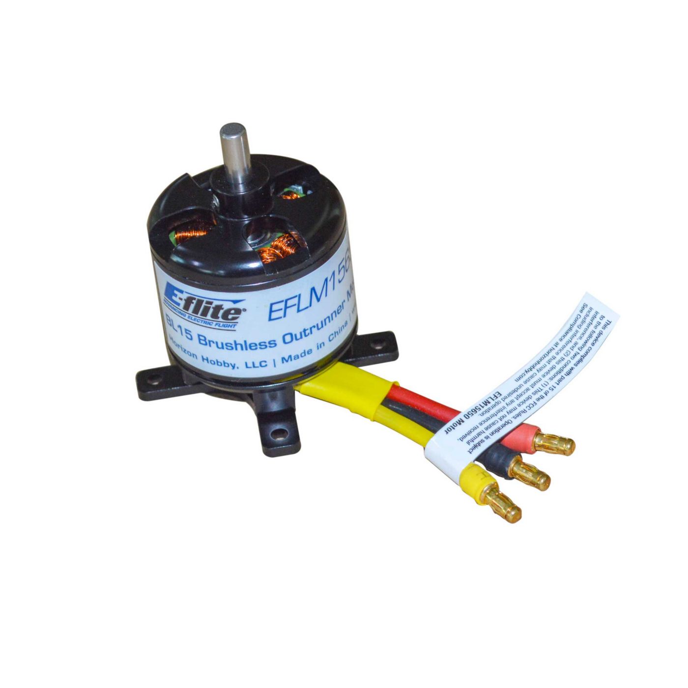 E-Flite BL15 Brushless Outrunner Motor 650Kv w/X mount EFLM15650