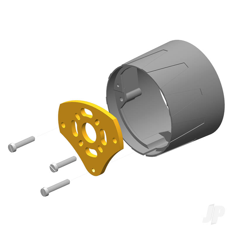 Multiplex Holder for motor 'Jet' with screws. MPX1-01018