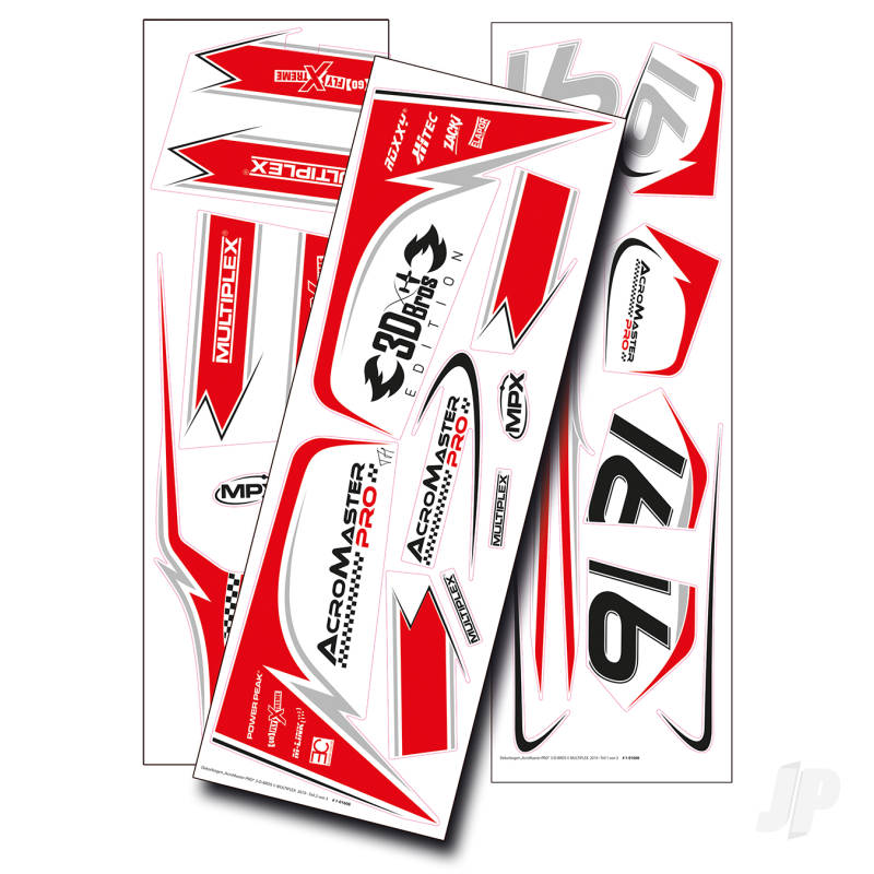 Multiplex Decal set 3D Bros MPX1-01608