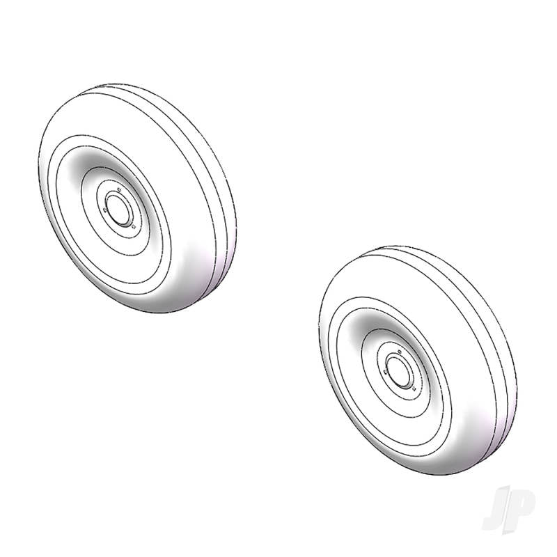 Multiplex FunCub XL Wheels MPX224437