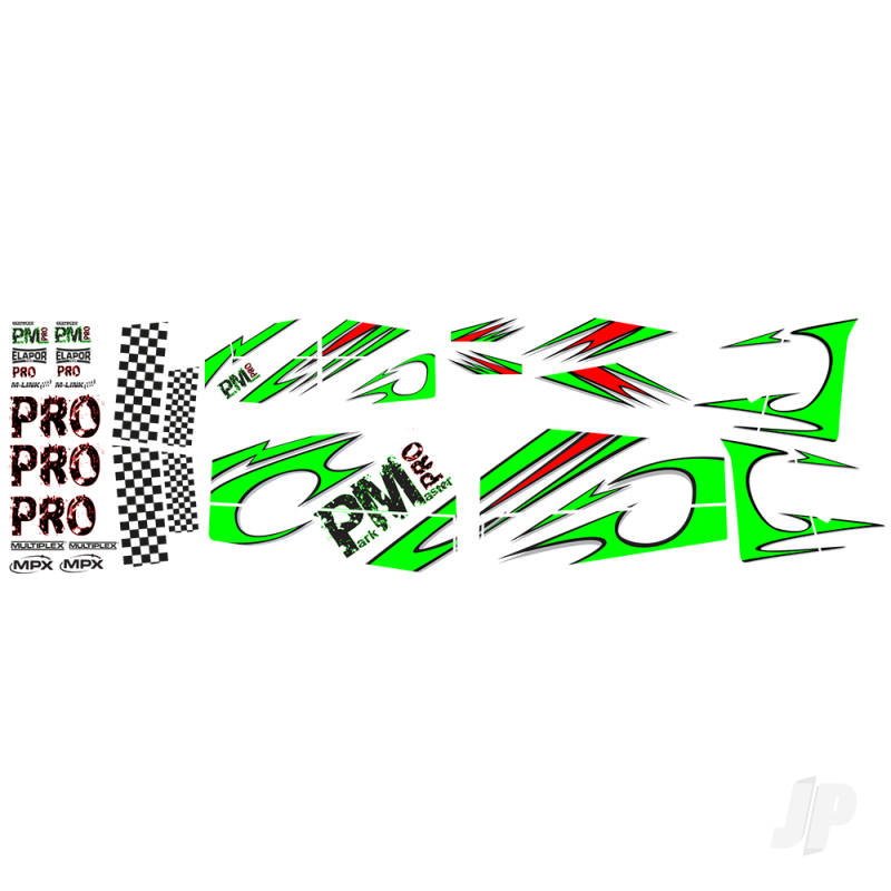 Multiplex Decal Sheet ParkMaster PRO MPX724821