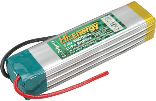 Hi-Energy 7.4v 4000mAh (10C)Li-Po.P O-HINLPC4000