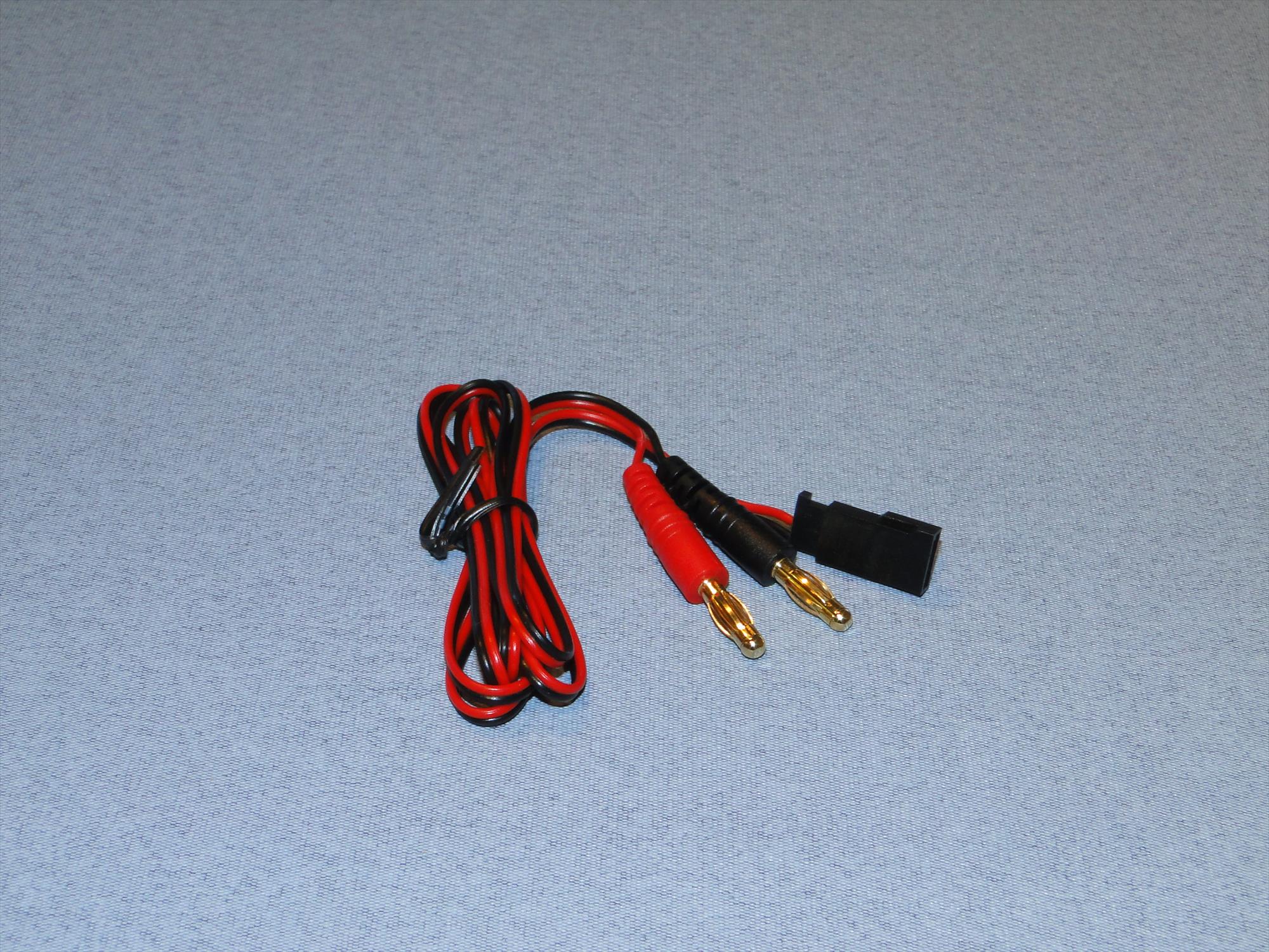 Logic Charge Lead : 4mm~Futaba Rx O-LGL-CLFRX