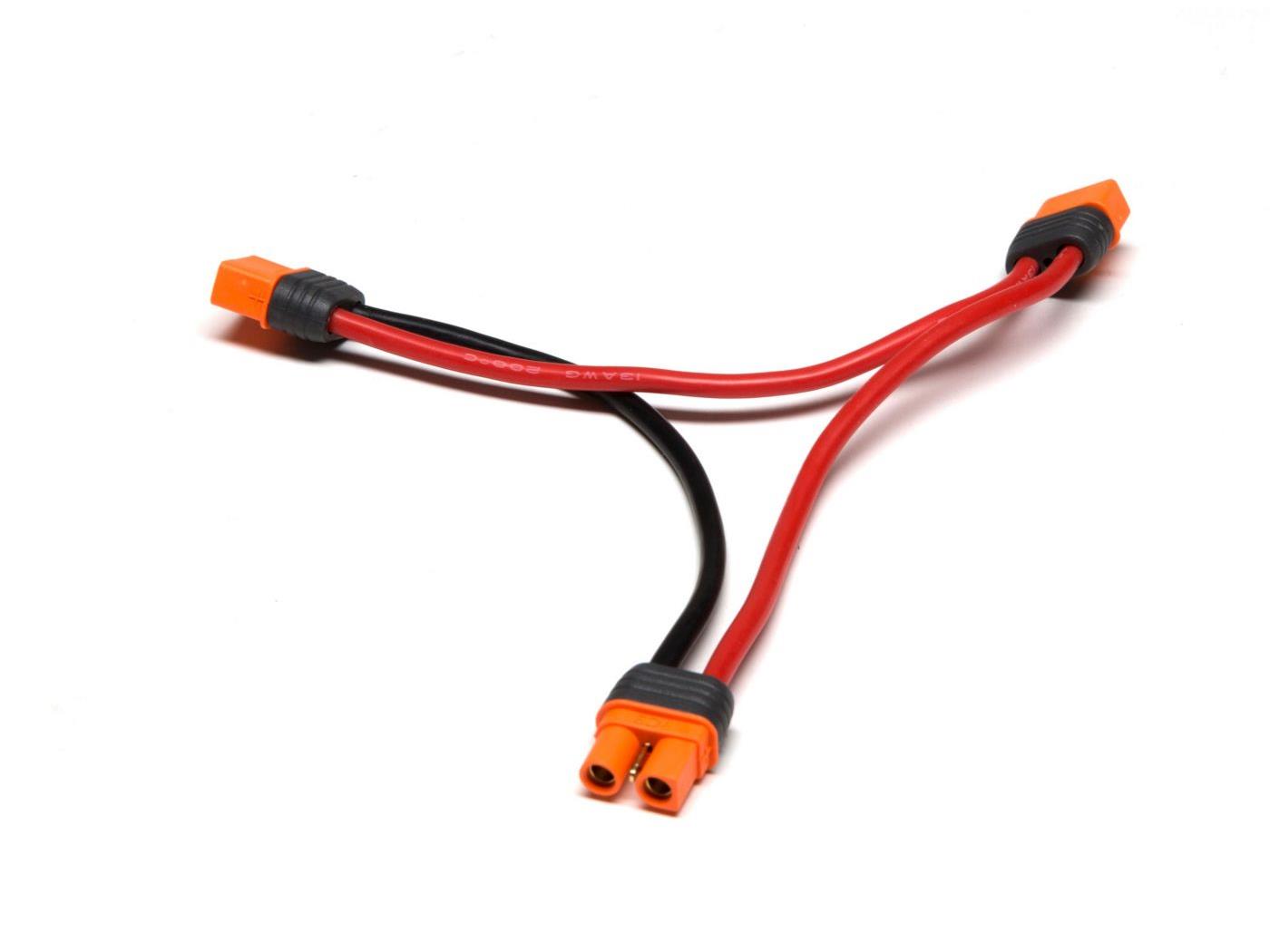 Spektrum IC3 Battery Series Harness 6" / 150mm 13 AWG SPMXCA308