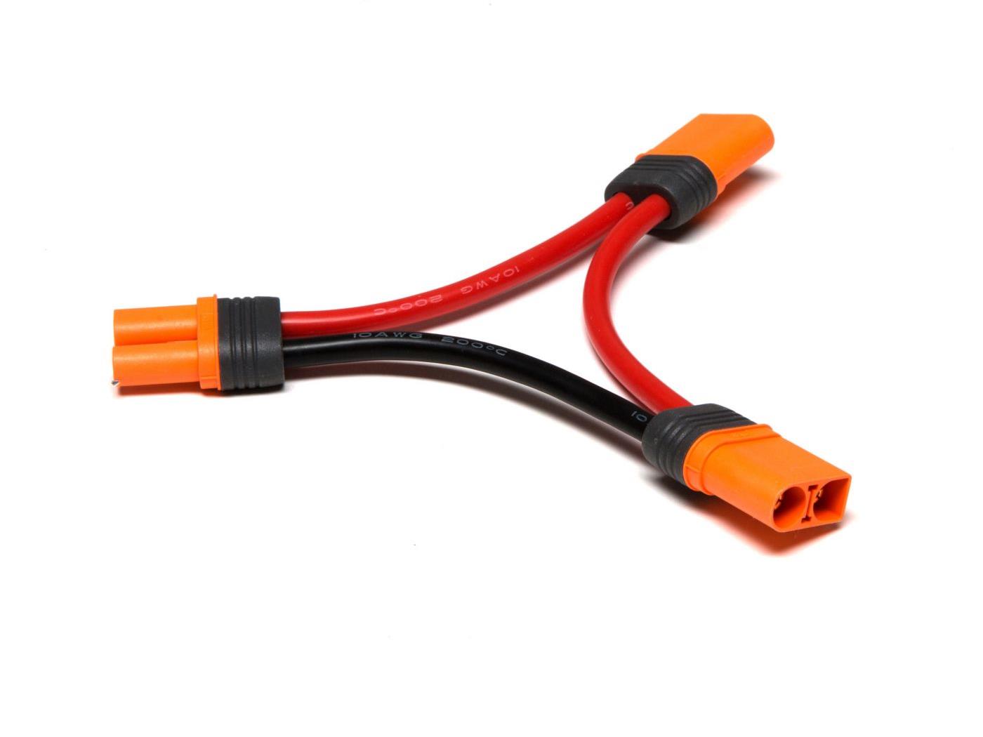Spektrum IC5 Battery Series Harness 4" / 100mm 10 AWG SPMXCA506