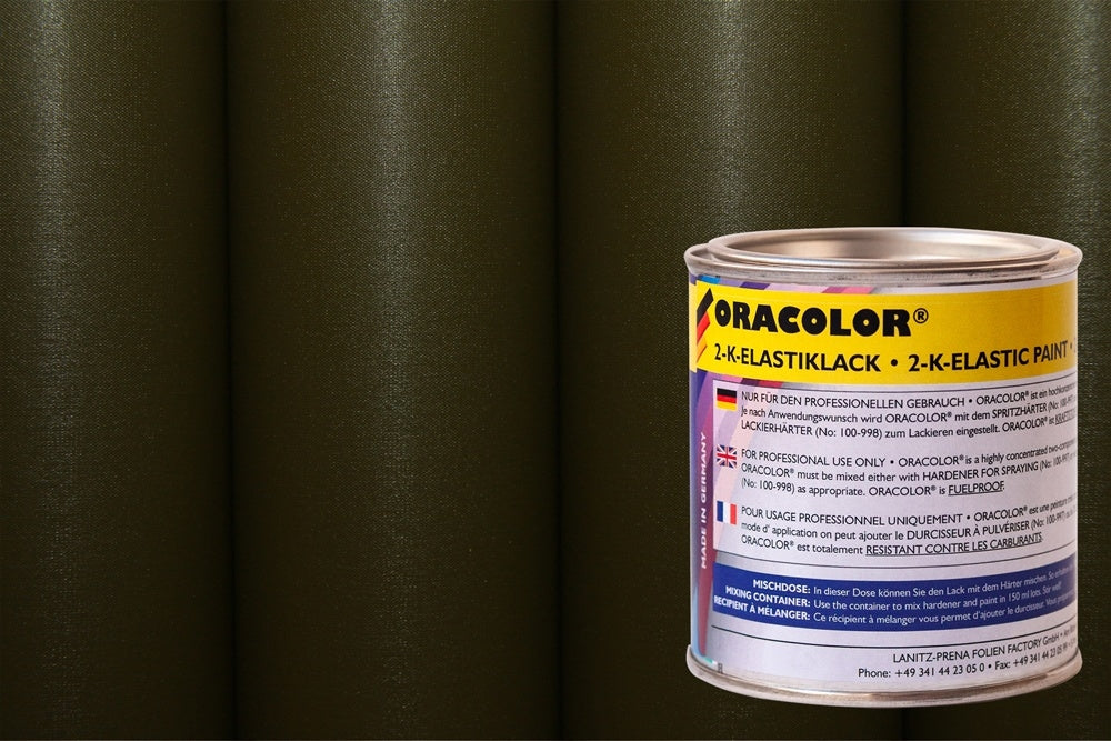 ORACOLOR 2-K-Elastic Varnish Olive Drab Paint (100ml) from Oracover 121-018