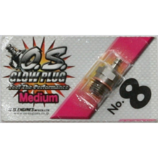 OS Glowplug No.8 (Medium) L-OS71608001
