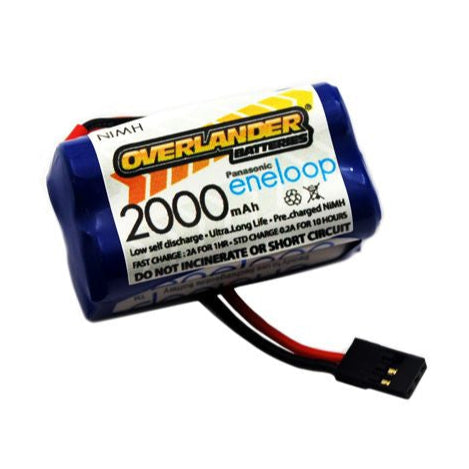 Overlander Panasonic Eneloop AA 2000mAh 4.8V Square NiMH Battery - JR Connector 2867