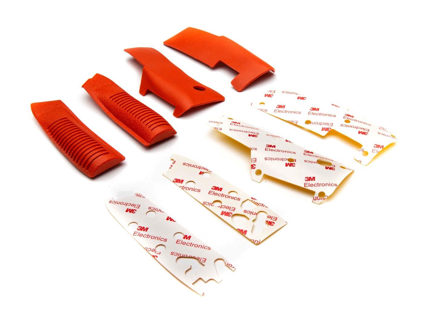 Spektrum Orange Grip Set w/ Tape: DX9 SPMA9608