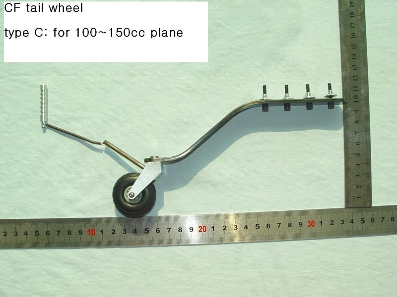 Pilot-RC CF Tail Wheel For 100cc PIL078
