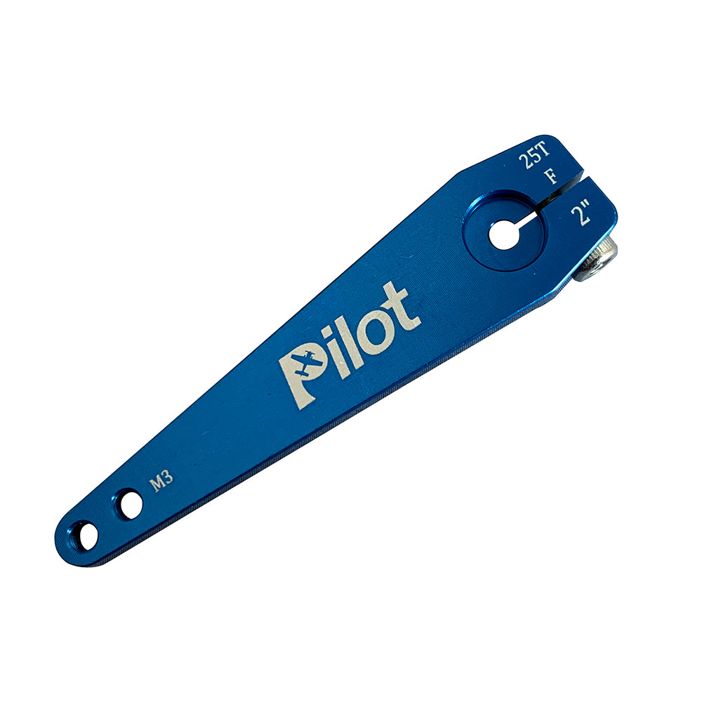 Pilot Futaba Single Aluminium Servo Arm 2in (25T - Futaba/Savox) PIL325
