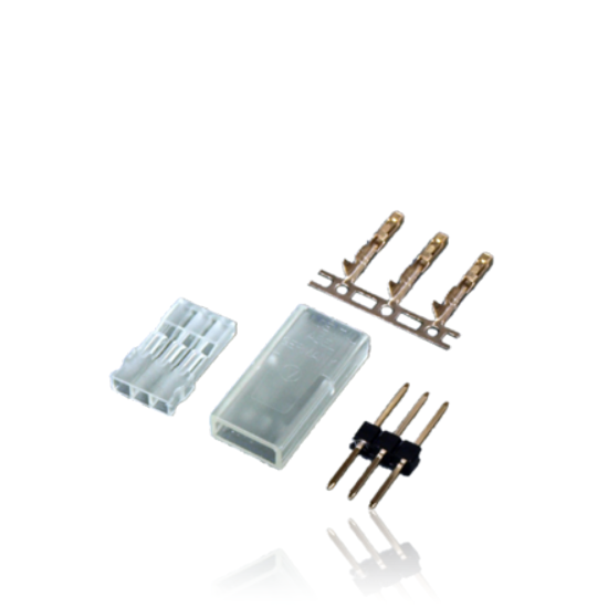 PowerBox JR Servo Connector Set Male - Pack Of 10 1050 4250416702845