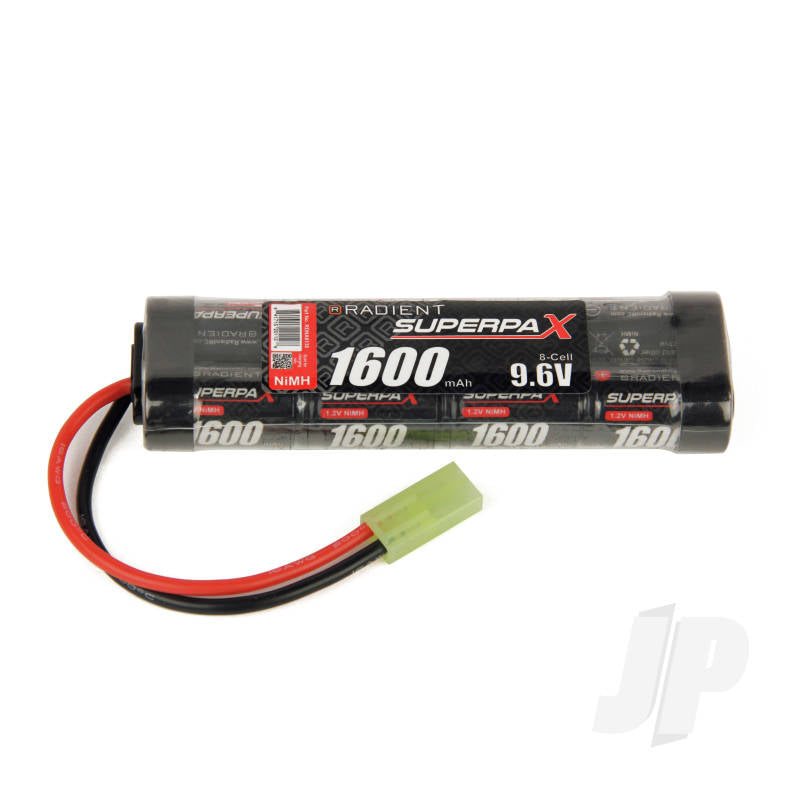 Radient NiMH 9.6V 1600mAh 2/3A Stick, mTam RDNA0136