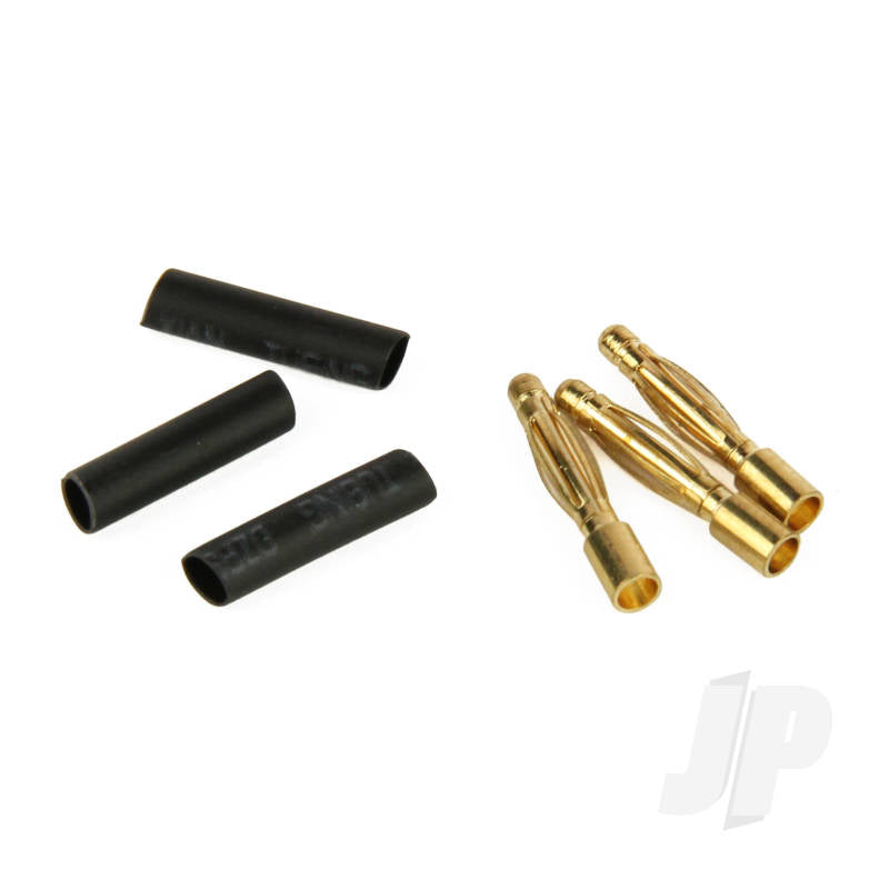 Radient Bullet Connectors, 2mm Male (3pcs) RDNA0267