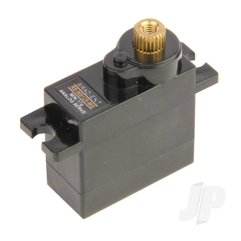 Radient RS-MS125-MG Mini 17g Analog MG Servo 3.5kg/012s 4.8V - 6.0V RDNA0404