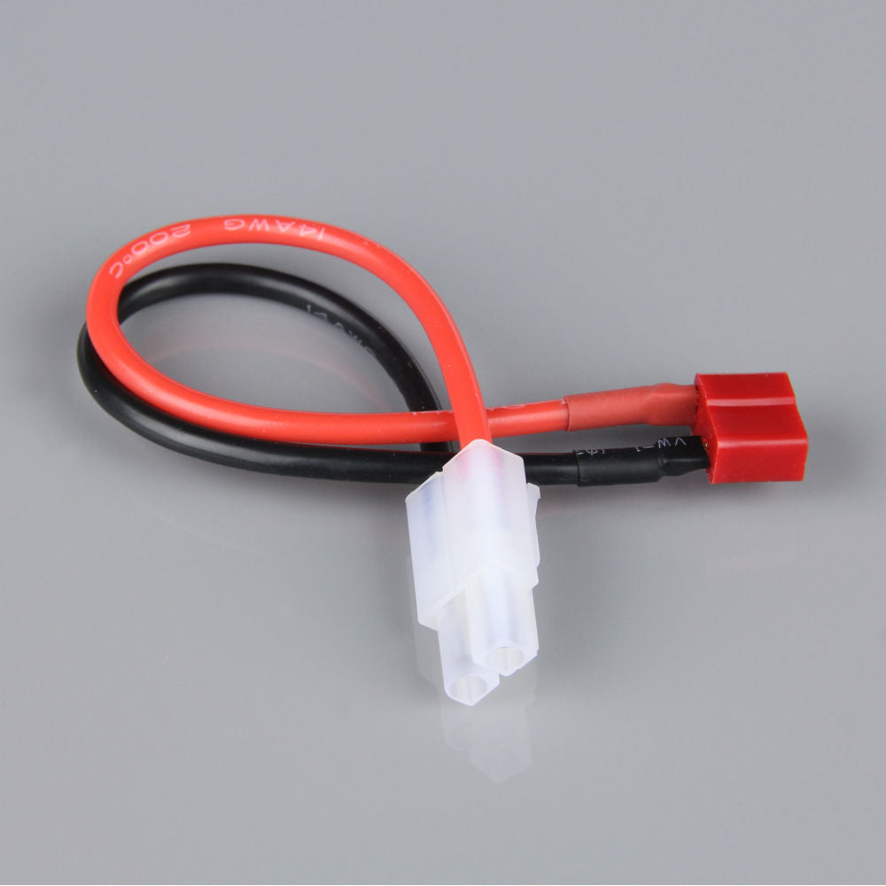 Radient Battery Adapter, Deans (HCT) Female to Tamiya Male, 14AWG, 100mm RDNAC010113