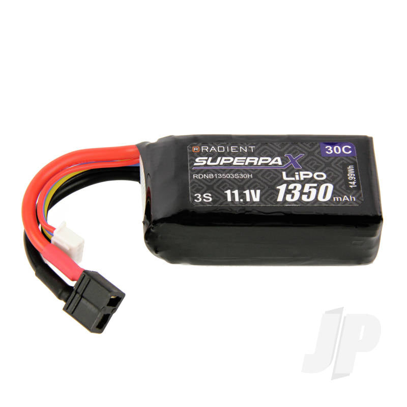 Radient LiPo 3S 1350mAh 11.1V 30C HCT RDNB13503S30H