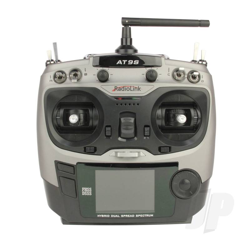 RadioLink AT9S 2.4GHz 10-Channel Transmitter with Receiver (Silver) (Mode 1) RLKT091005